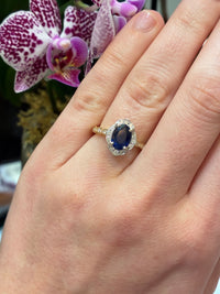Kate Heritage Blue Sapphire Ring