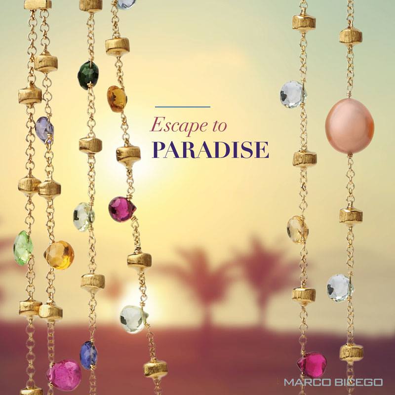 Paradise Gemstone Drop Earrings - Appleby Jewellers Dublin