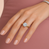The Coco - 1.00ct Halo Ring