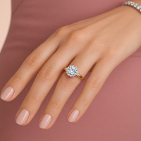 The Coco - 1.00ct Halo Ring