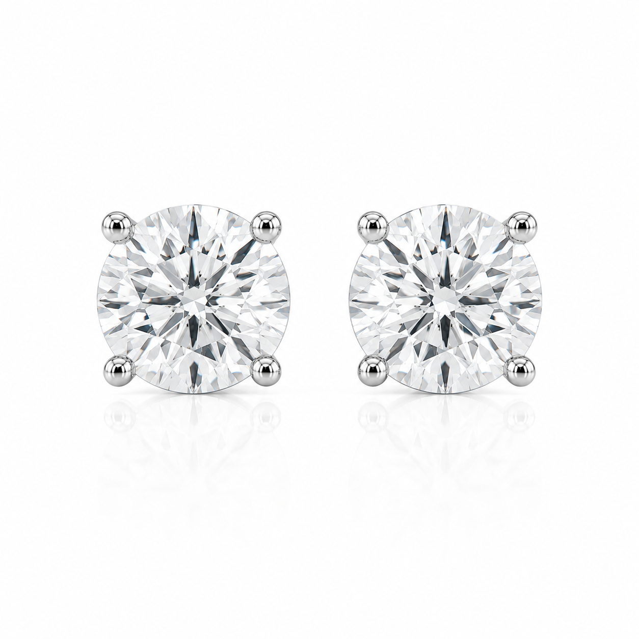 Appleby Diamond Stud Earrings (2.24ct total)