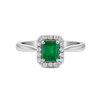 Emerald Corrine Ring
