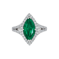 Ascent Emerald Ring