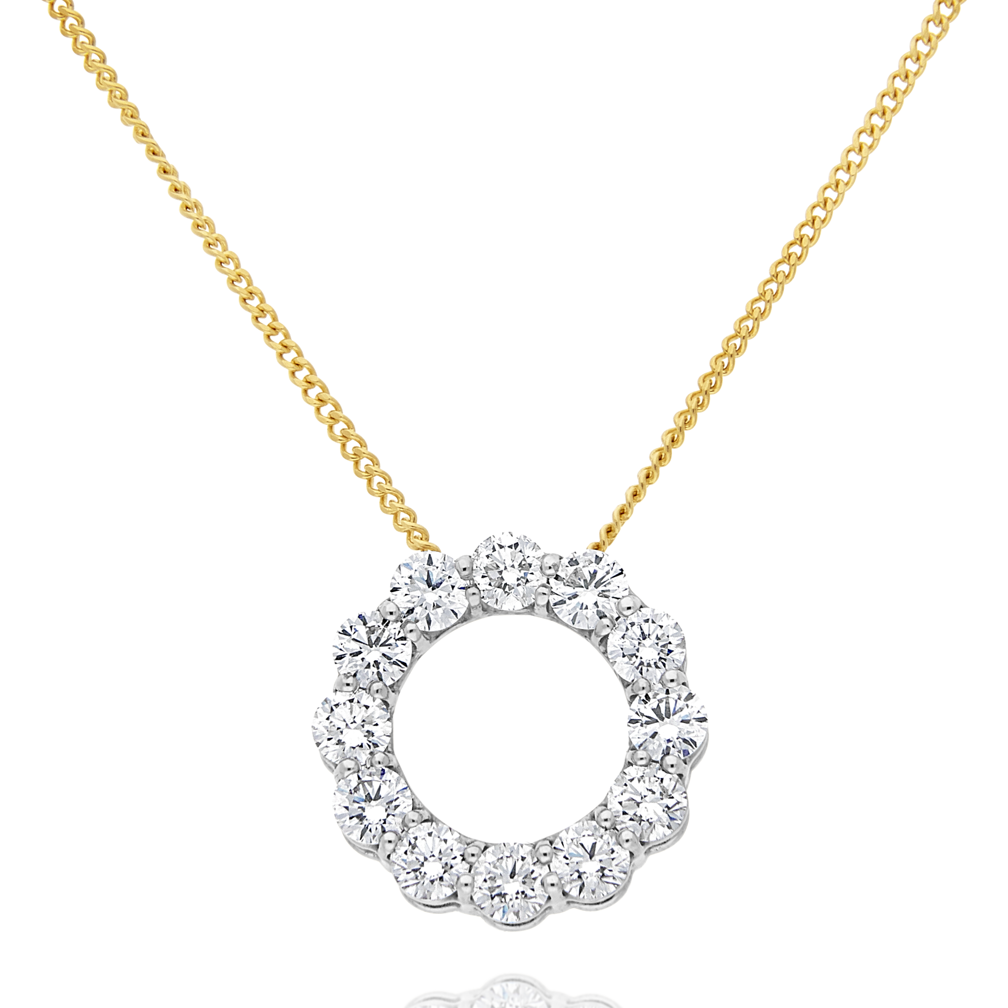 Appleby Diamond Circle of Life Pendant - 3ct - Appleby Jewellers Dublin