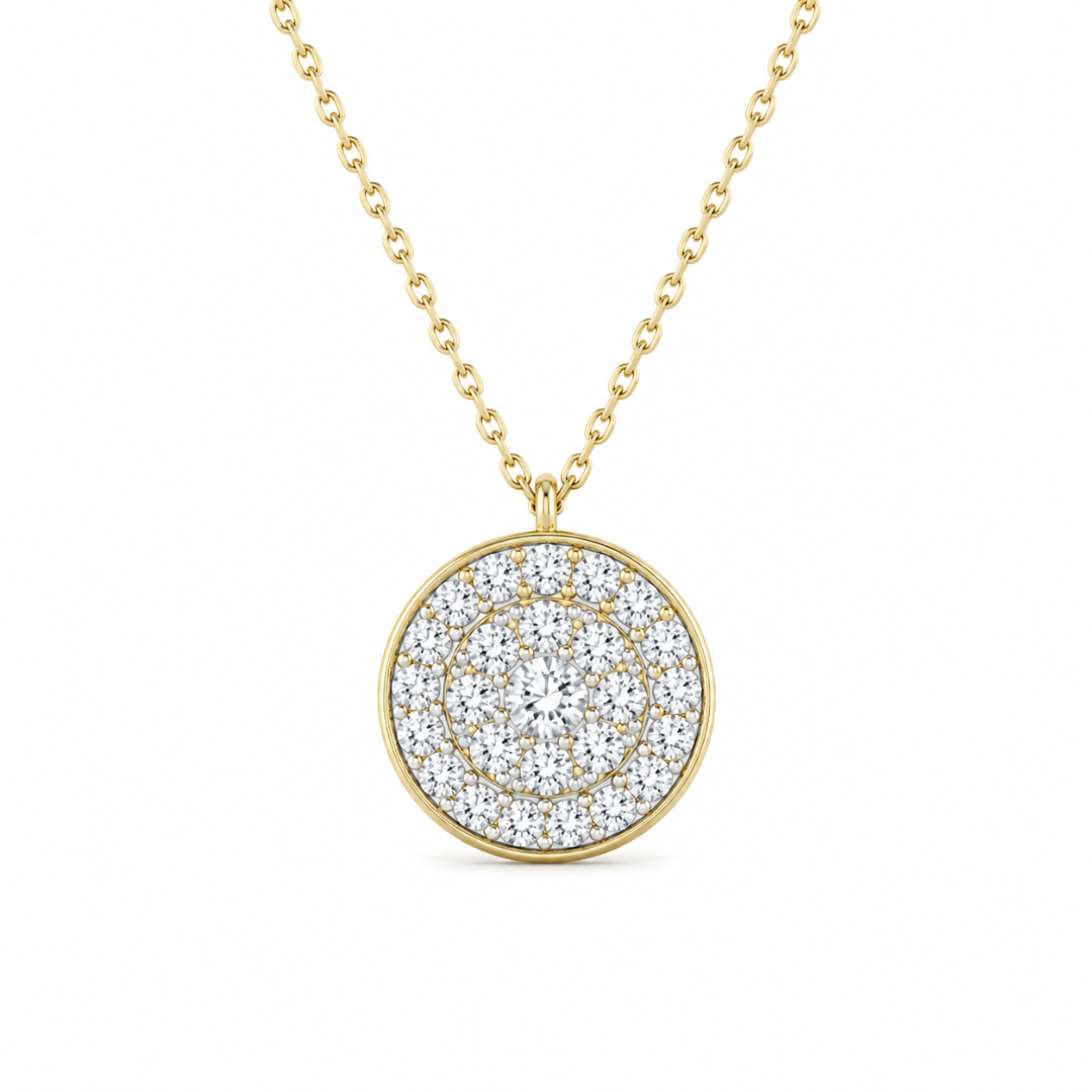 Elegant Appleby Diamond Pendant with 1.25ct sparkling diamond, crafted by Appleby Jewellers Dublin, showcasing its intricate design.