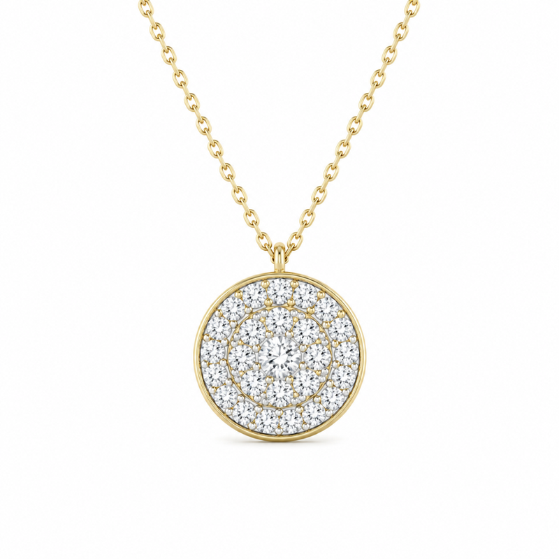 Elegant Appleby Diamond Pendant with 1.25ct sparkling diamond, crafted by Appleby Jewellers Dublin, showcasing its intricate design.