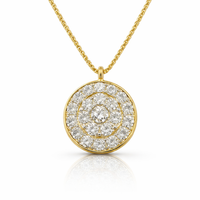 Appleby Diamond Disc Pendant (2.45ct)