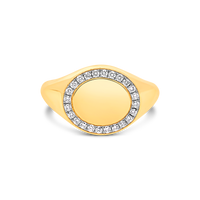 Appleby Diamond Pinky Signet Ring - Appleby Jewellers Dublin