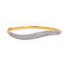 Diamond Wave Bangle
