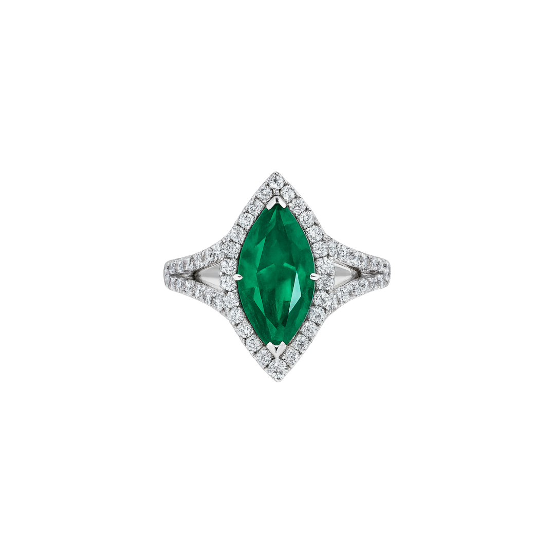 Ascent Emerald Ring - Appleby Jewellers Dublin