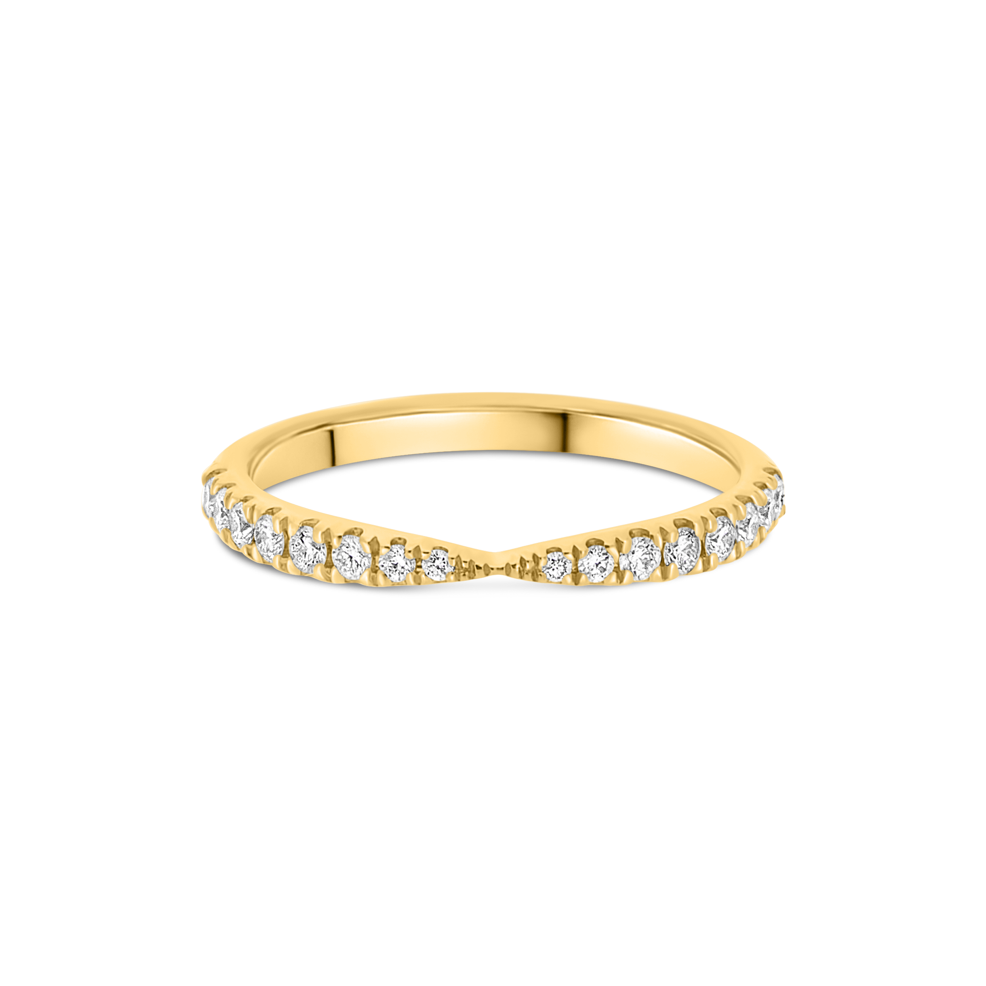 Andrássy Curve Diamond Band