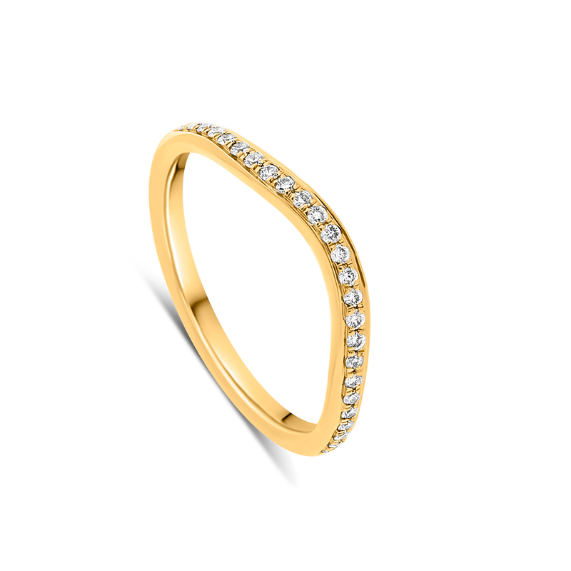The Soprano Curve Diamond Band
