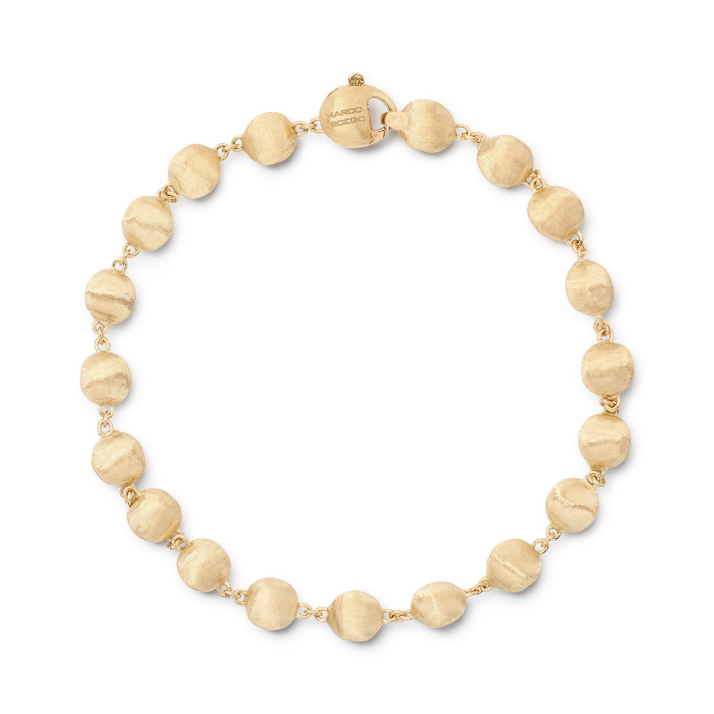 Africa Gold Bead Bracelet - Appleby Jewellers Dublin