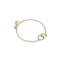 Jaipur Infinity diamond bracelet with adjustable chain - Appleby Jewellers Dublin
