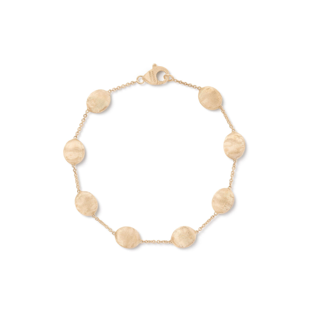 Sivligia 18ct Gold Bracelet with oval elements - Appleby Jewellers Dublin
