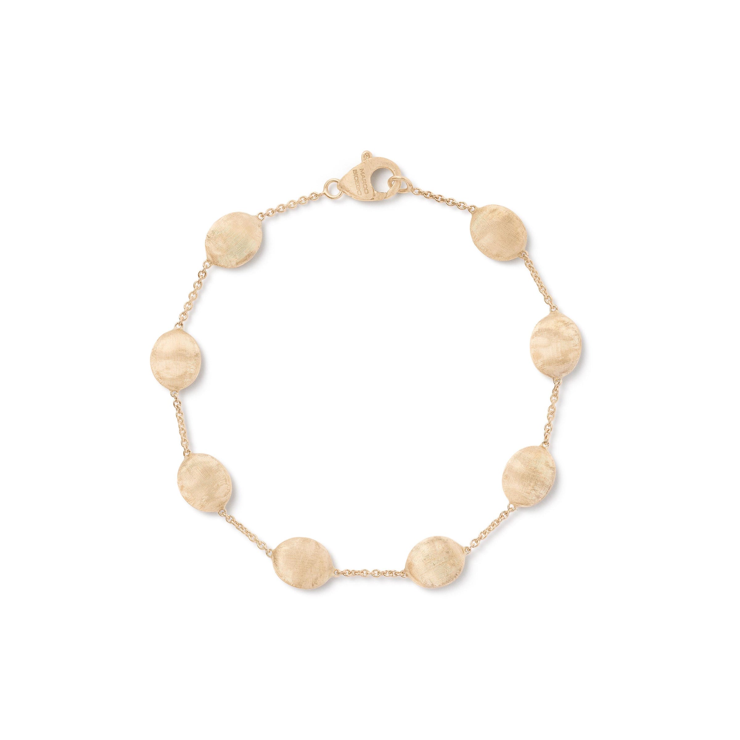 Sivligia 18ct Gold Bracelet with oval elements - Appleby Jewellers Dublin
