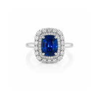 The Bouquet Blue Sapphire Ring (4.70ct)