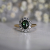 The Flower - Green Sapphire