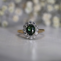 The Flower - Green Sapphire