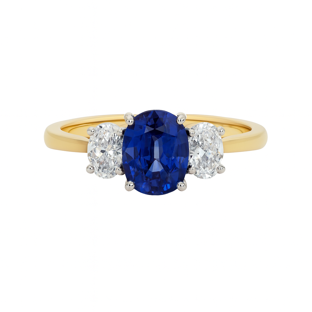 Blue Sapphire Trilogy - Appleby Jewellers Dublin