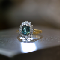 The Flower - Green Sapphire