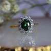 The Flower - Green Sapphire