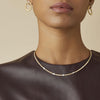 MASAI  Fine gold necklace with diamonds