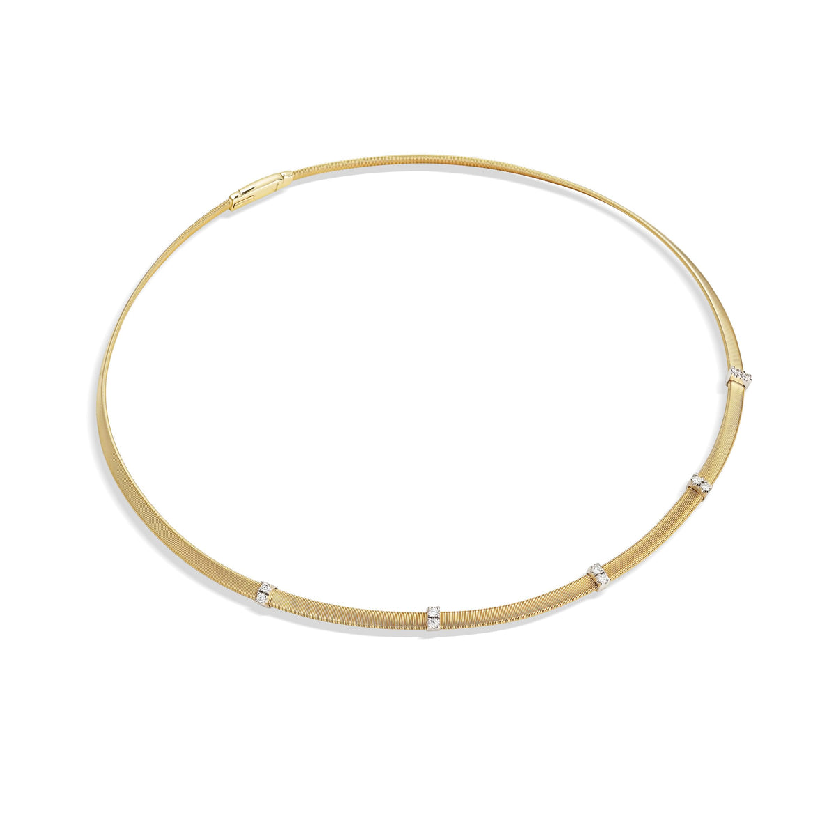 Masai Gold Coil Diamond Necklace - Appleby Jewellers Dublin
