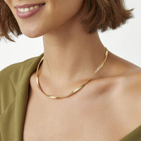 Marrakech Gold Coil Necklace Supreme - Appleby Jewellers Dublin