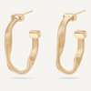 MARRAKECH 18ct Yellow Gold Hoop Earrings