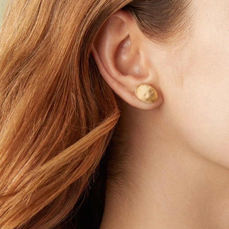 SIVIGLIA Yellow Gold Stud Earrings