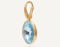 JAIPUR COLOUR  Stackable Sky-Blue Topaz Pendant