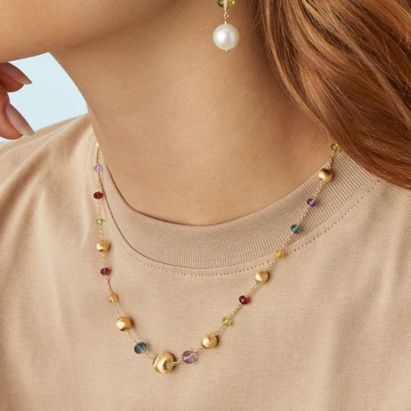 AFRICA Multi-Gemstone Necklace