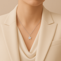 18ct White Gold Marquise Diamond Pendant - Appleby Jewellers Dublin