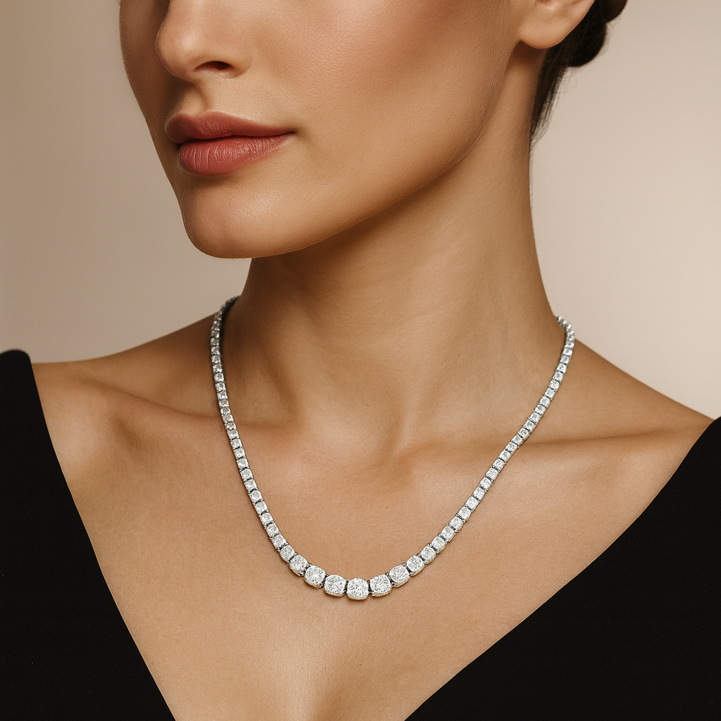 The Diamond Riviera Necklace - Appleby Jewellers Dublin