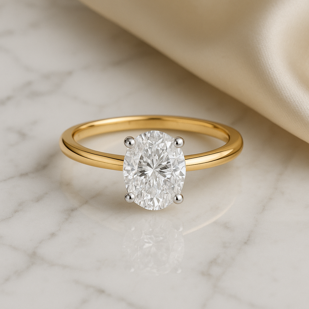 J'adore 1.03ct Oval Engagement Ring
