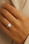 J'adore Oval with Diamond Set Band