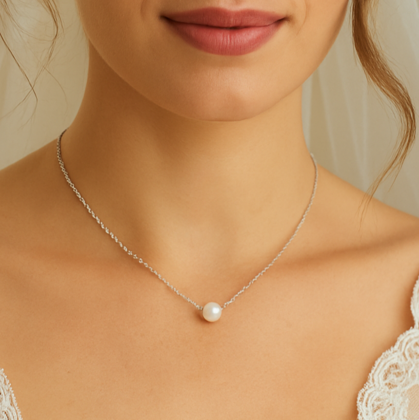 Floating Pearl Pendant - Appleby Jewellers Dublin