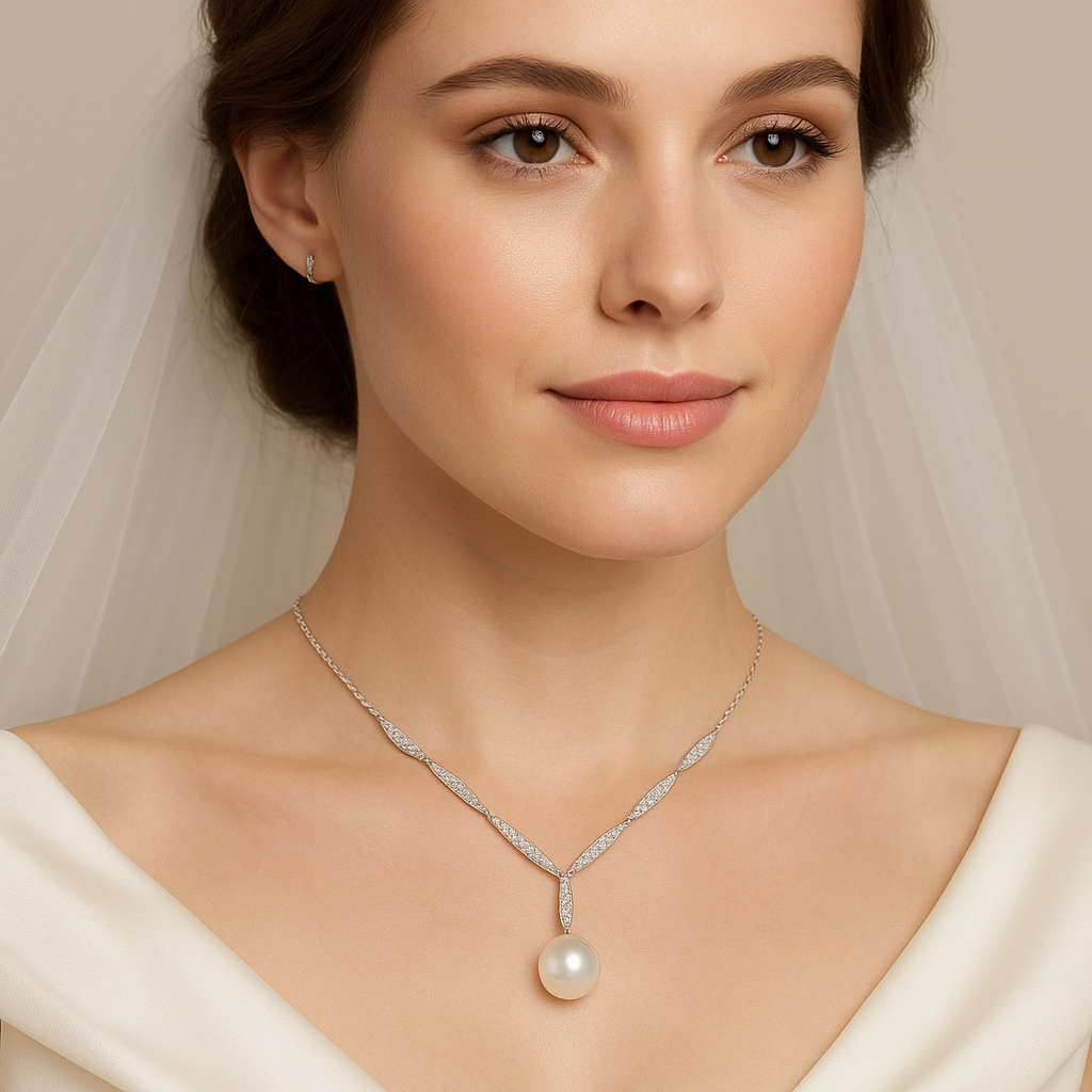 South Sea Pearl & Diamond Necklace - Appleby Jewellers Dublin