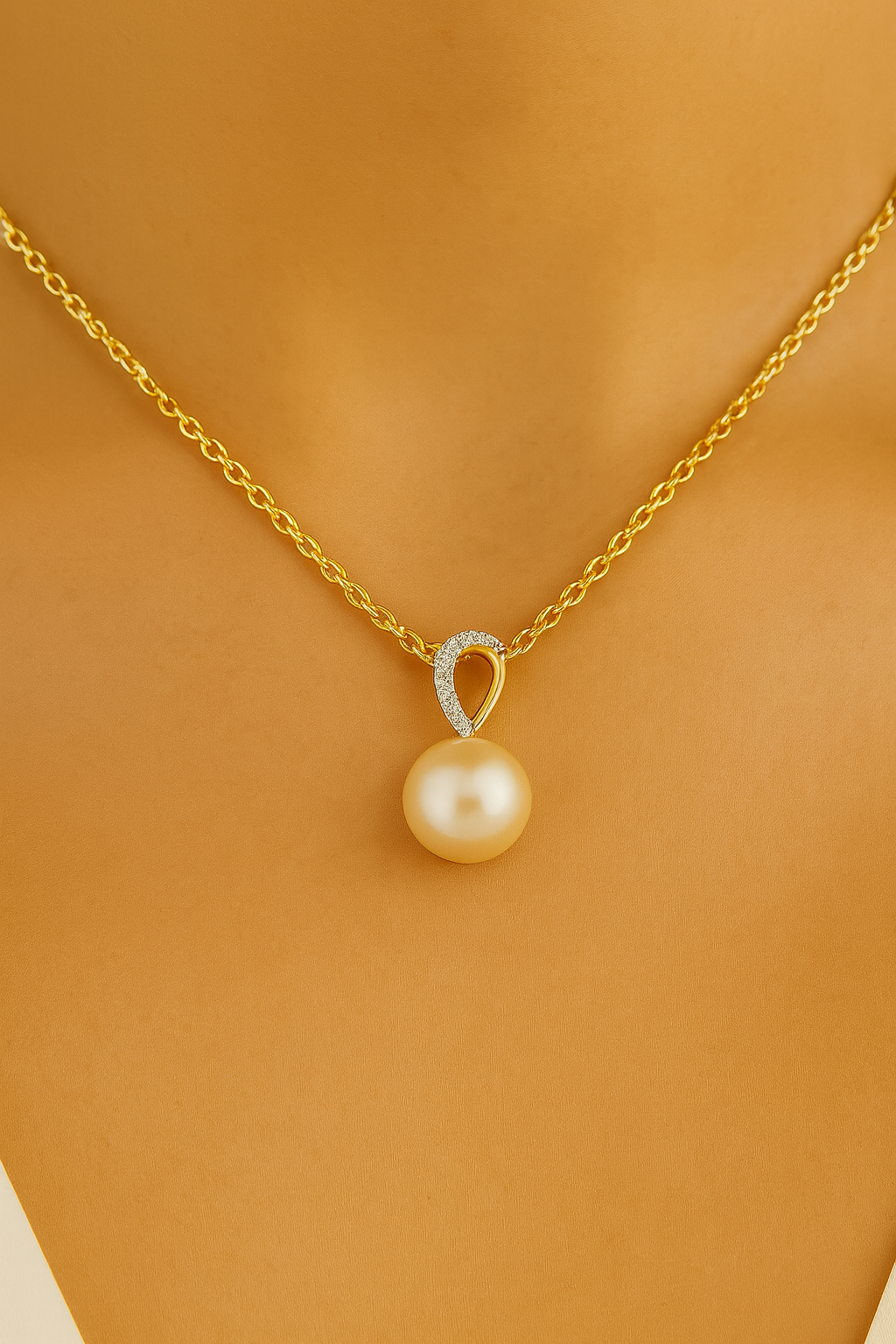 Pearl and Diamond Teardrop - Appleby Jewellers Dublin