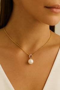 Pearl and Diamond Teardrop - Appleby Jewellers Dublin