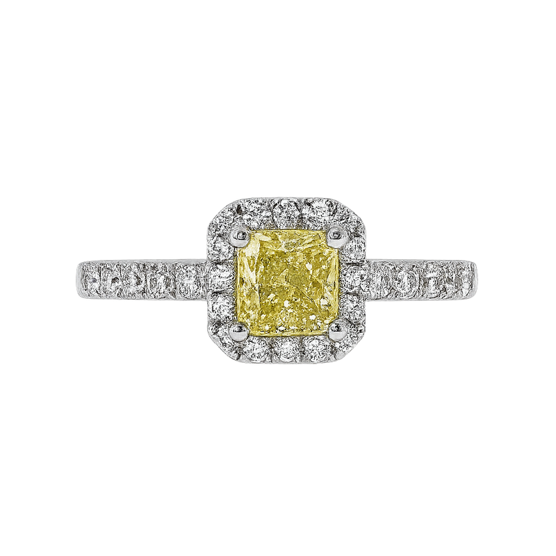 The Corrine - Fancy Intense Yellow Diamond - Appleby Jewellers Dublin