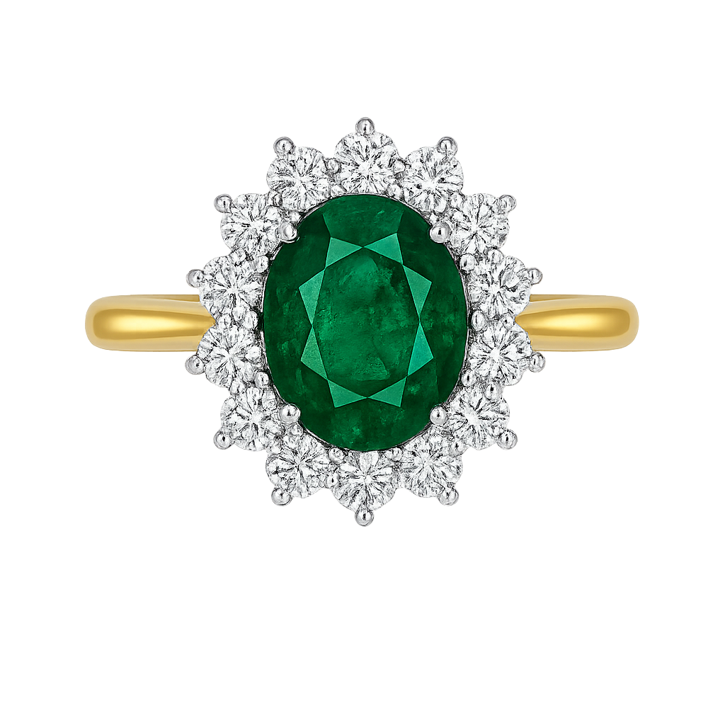 'The Kate' Emerald Ring