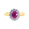 The Kate Flower - Pink Sapphire - Appleby Jewellers Dublin