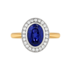 The 'Corrine' Blue Sapphire Ring