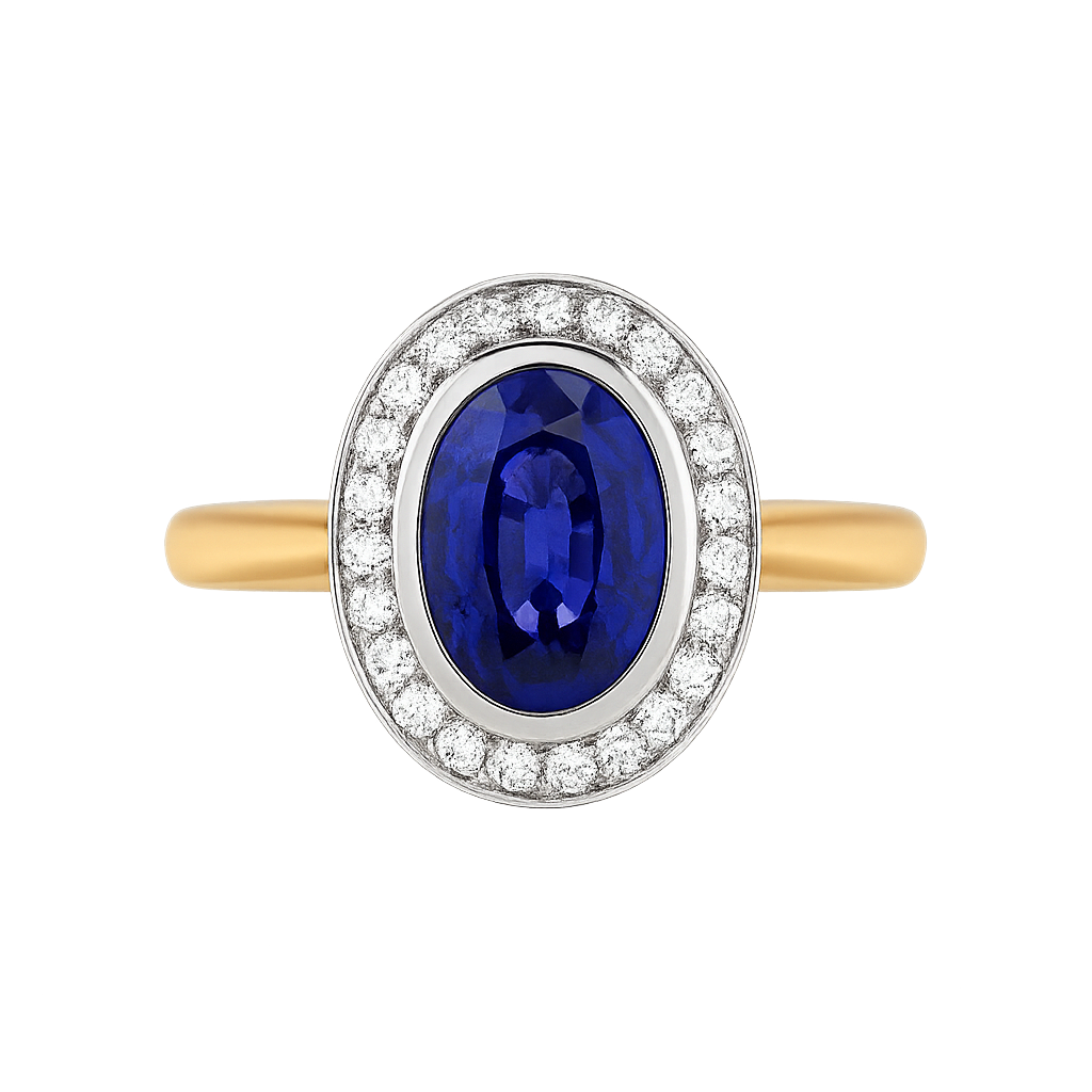 The 'Corrine' Blue Sapphire Ring