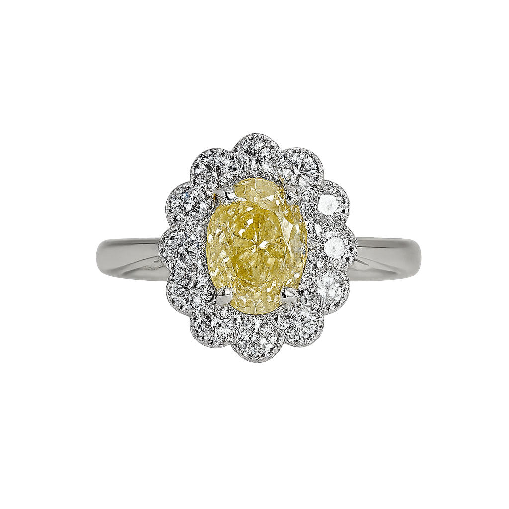 Kate Flower - Yellow Diamond