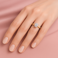 The Romance Diamond Engagement Ring