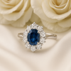 The "Kate" Sapphire Engagement Ring
