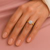 The Romance Diamond Engagement Ring